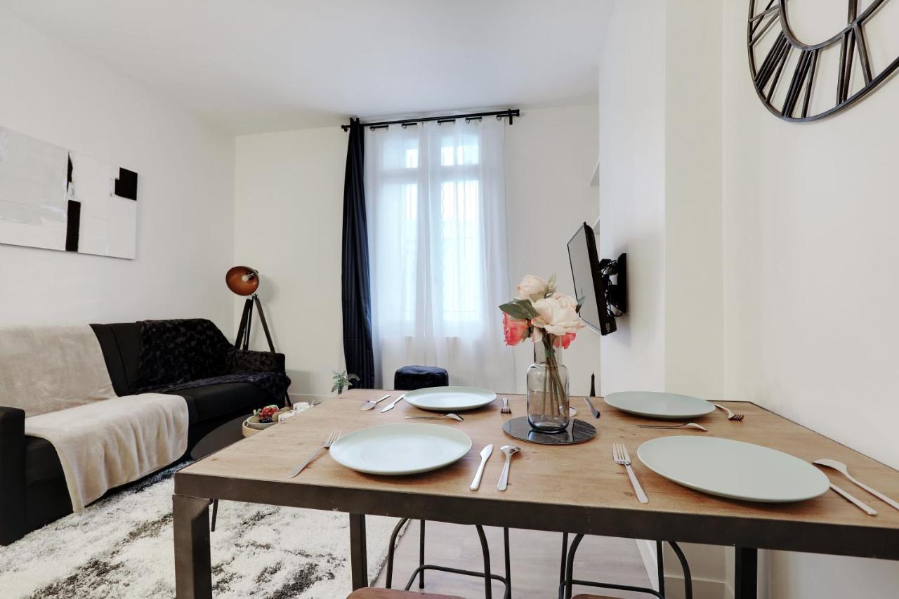 Modern Apartment 1Br- 4P Le Marais Quarter Paris Exterior foto