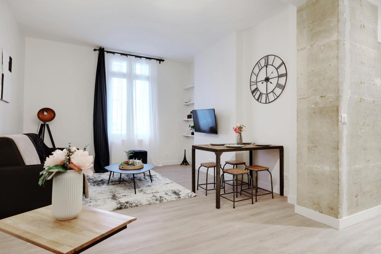 Modern Apartment 1Br- 4P Le Marais Quarter Paris Exterior foto