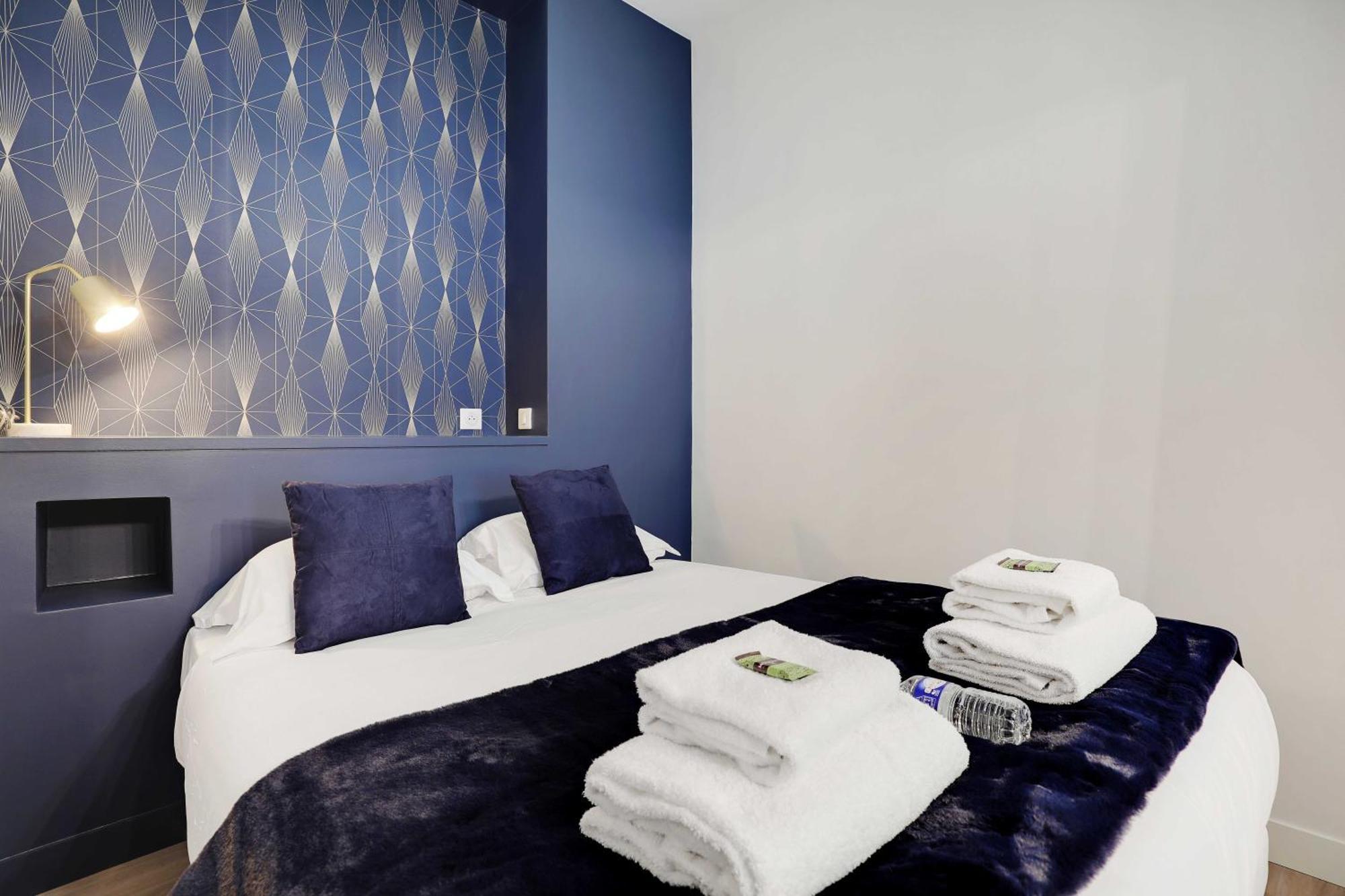 Modern Apartment 1Br- 4P Le Marais Quarter Paris Exterior foto