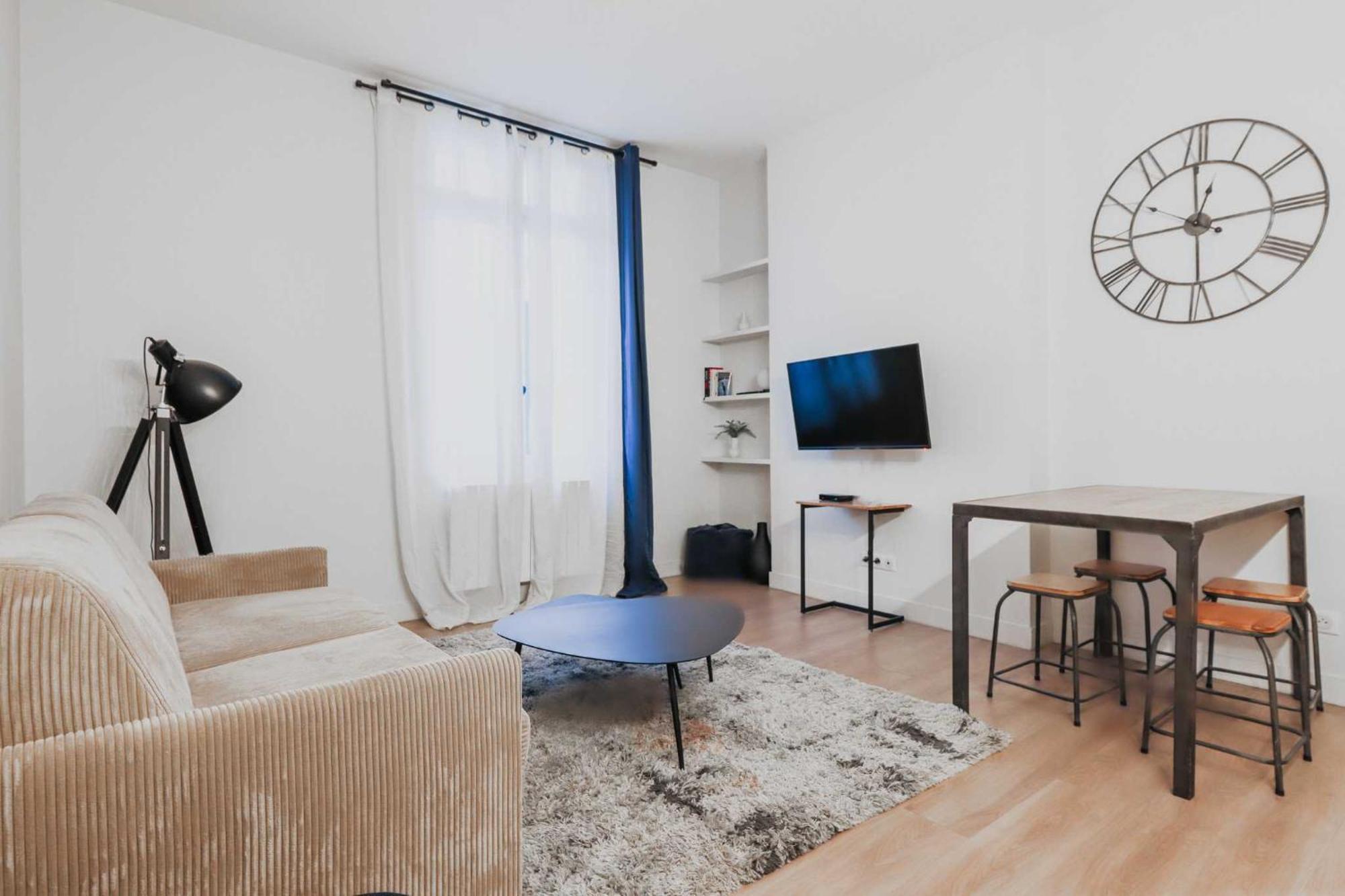Modern Apartment 1Br- 4P Le Marais Quarter Paris Exterior foto