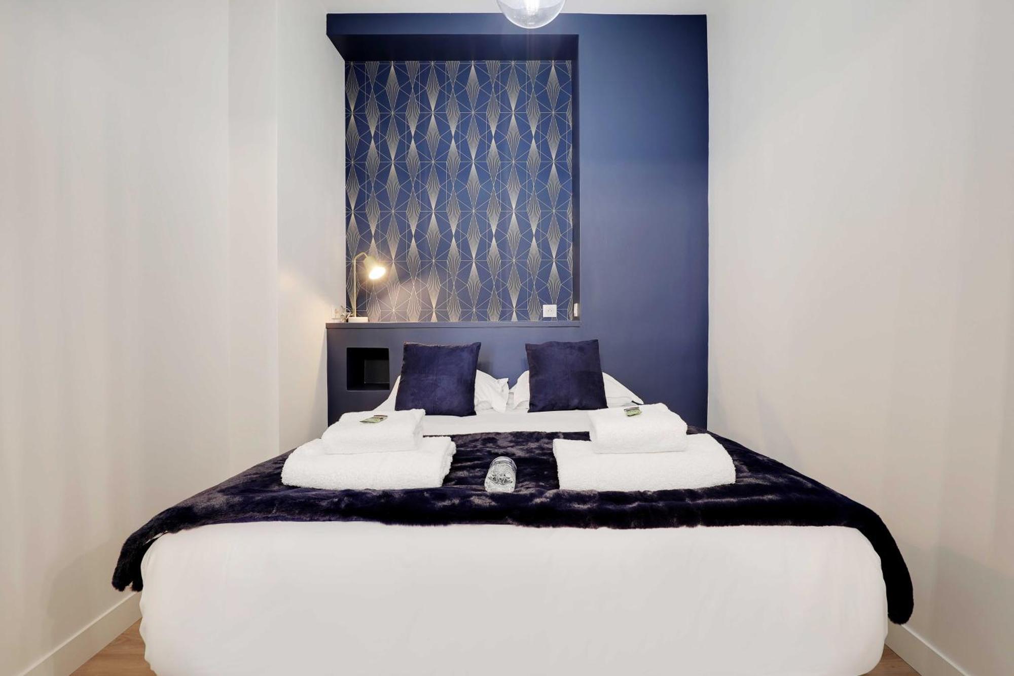 Modern Apartment 1Br- 4P Le Marais Quarter Paris Exterior foto