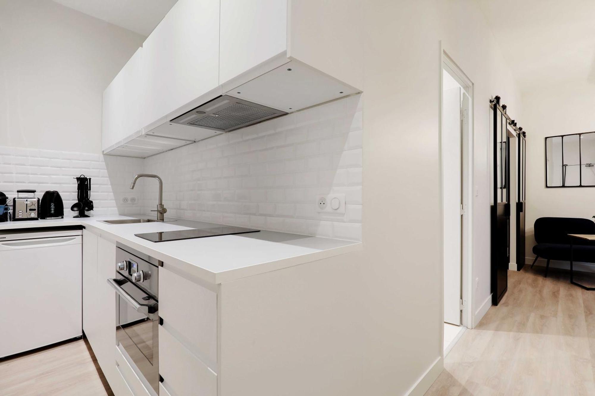 Modern Apartment 1Br- 4P Le Marais Quarter Paris Exterior foto